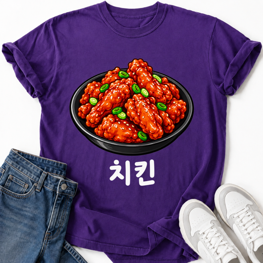 KOREAN SPICY FRIED CHICKEN T-SHIRT