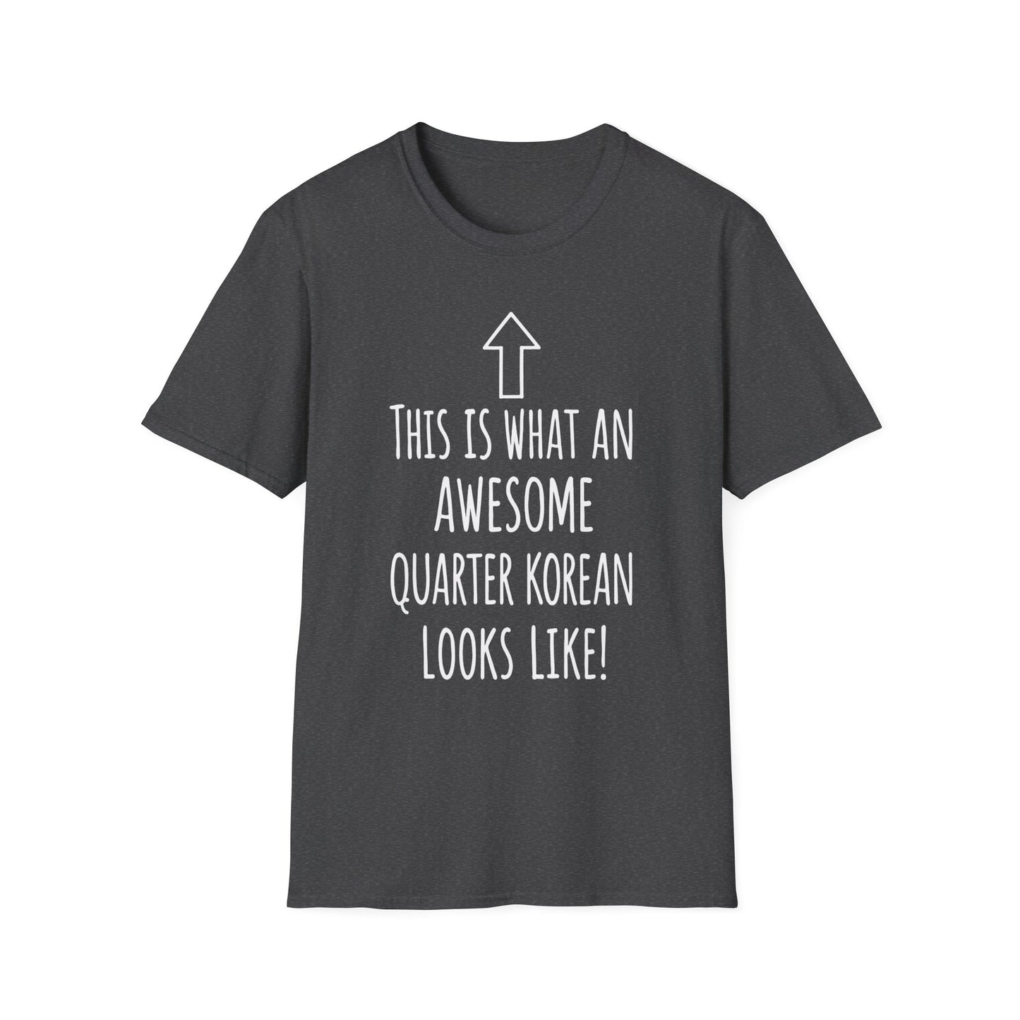 Quarter Korean T-Shirt - "This Is What An Awesome Quarter Korean Looks Like" Graphic Tee
