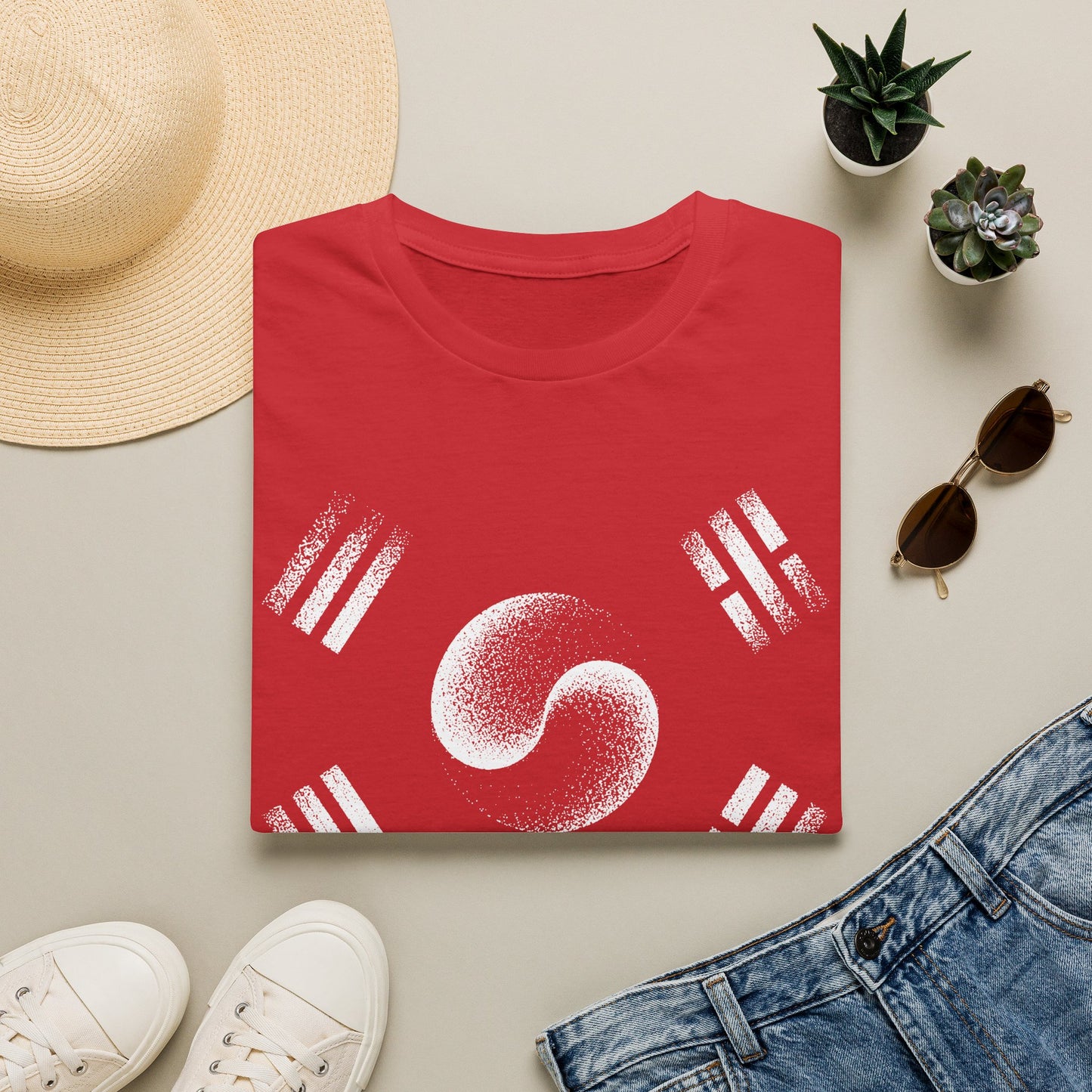 Yin Yang Taeguk T-Shirt — Korean Flag Inspired Peace Symbol Tee