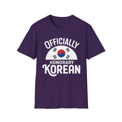 Officially Honorary Korean T-Shirt – Korea Flag Pride Tee