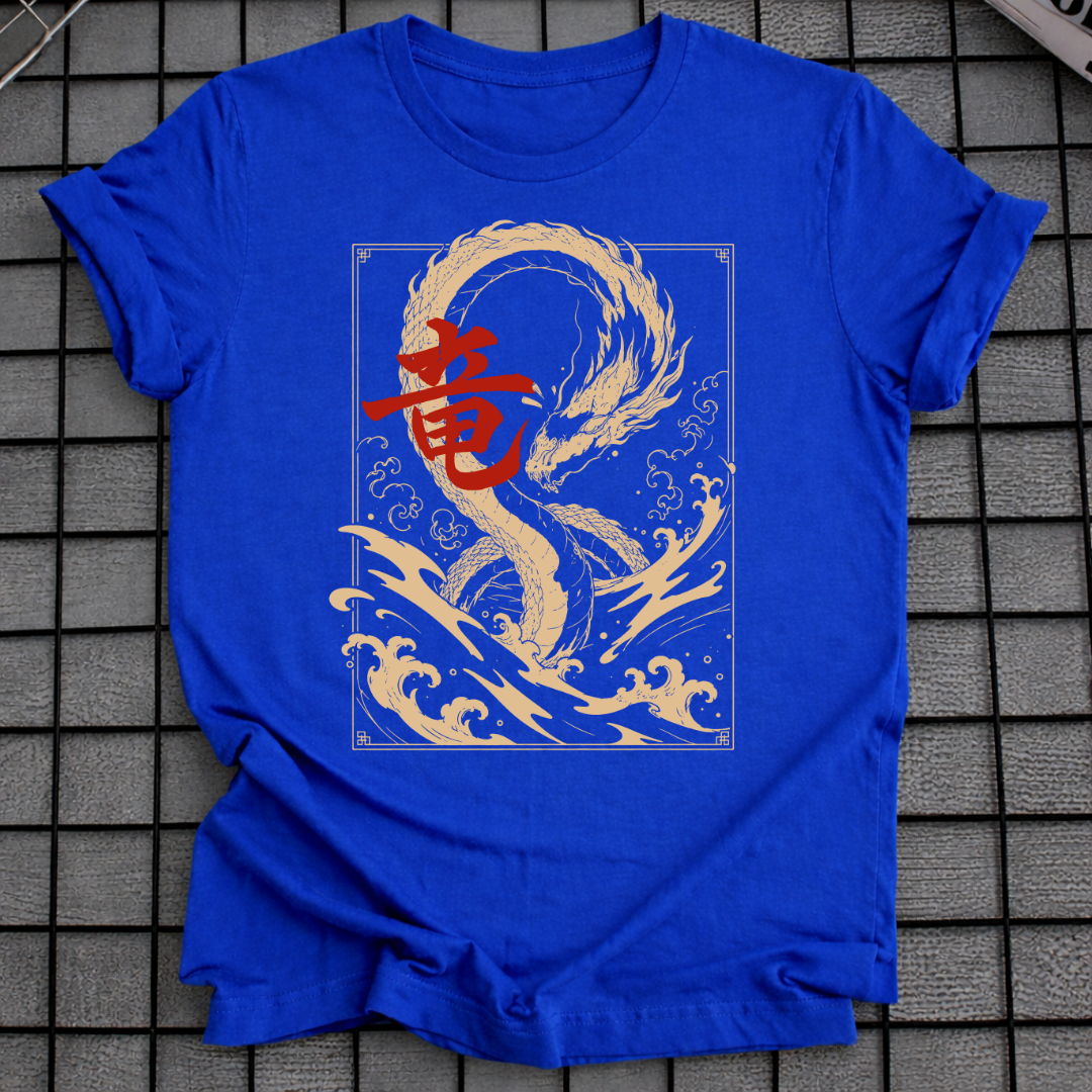JAPANESE DRAGON KANJI T-SHIRT