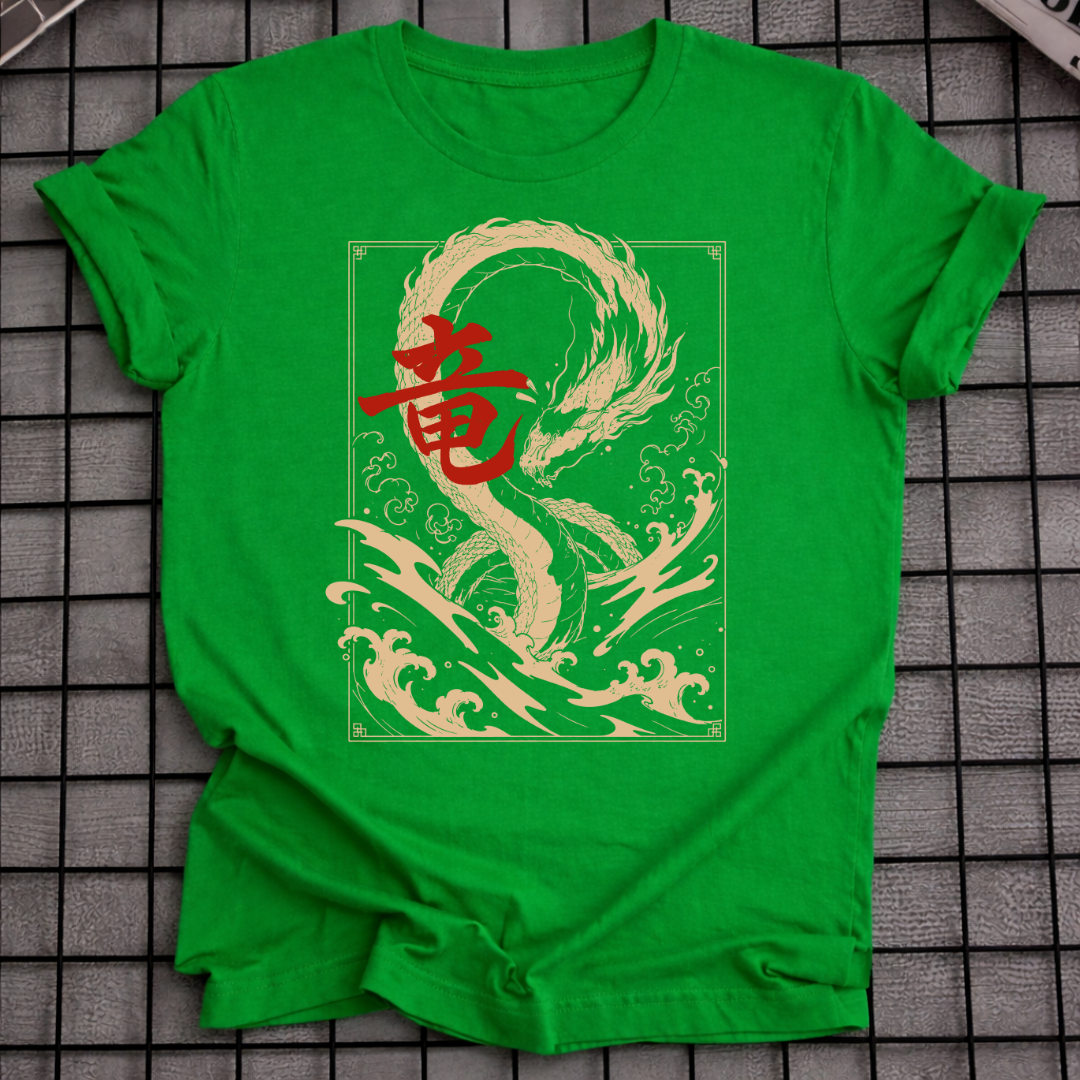 JAPANESE DRAGON KANJI T-SHIRT