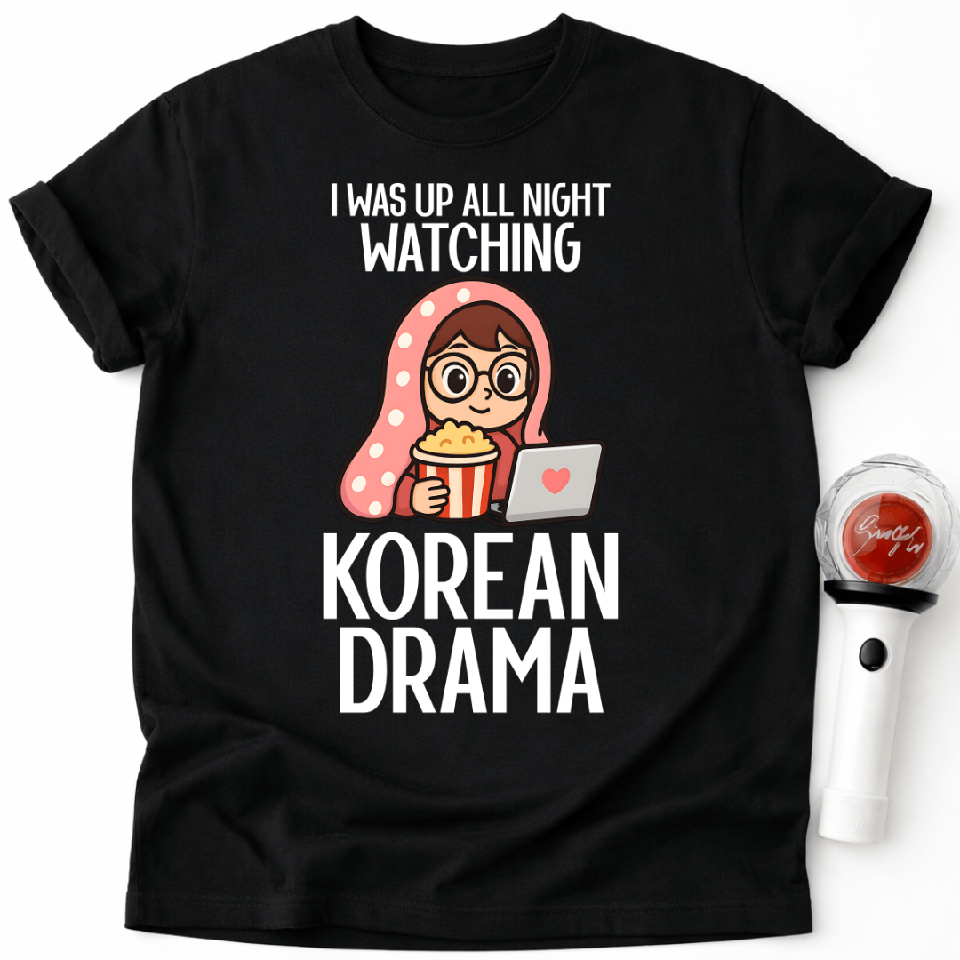 K-DRAMA & POPCORN T-SHIRT