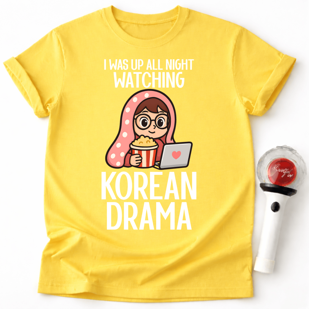 K-DRAMA & POPCORN T-SHIRT