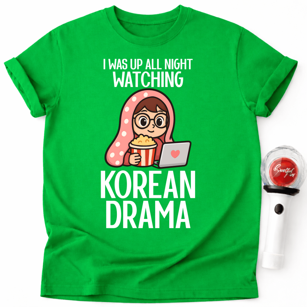 K-DRAMA & POPCORN T-SHIRT