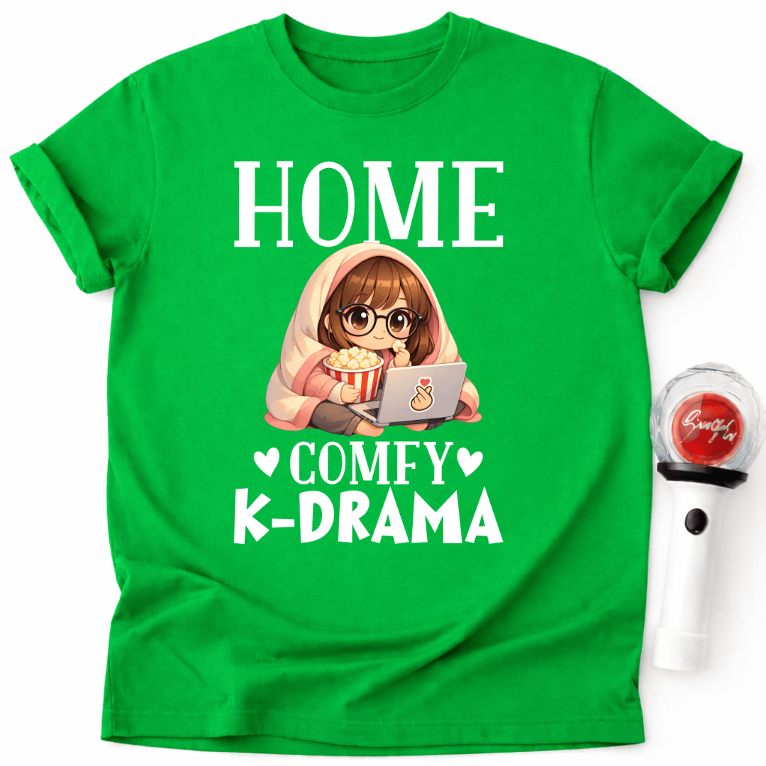 GEMÜTLICHES K-DRAMA T-SHIRT FÜR ZUHAUSE