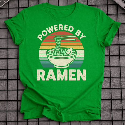 POWERED BY RAMEN T-SHIRT