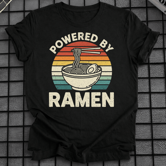 POWERED BY RAMEN T-SHIRT