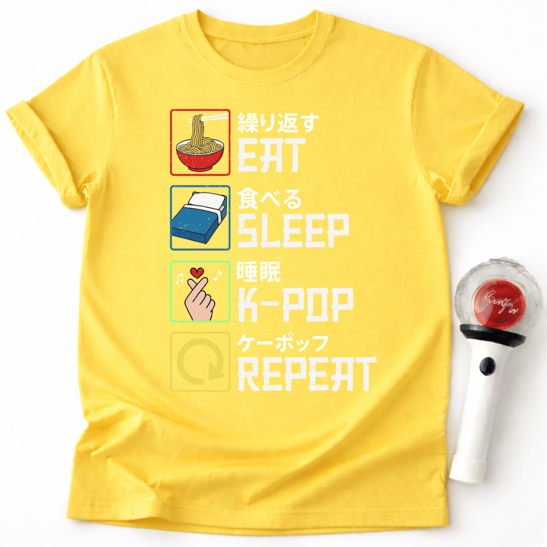 K-POP FAN ROUTINE T-SHIRT