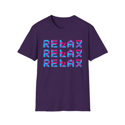 Relax Japanese Graphic T-Shirt — Retro Vaporwave Kanji Tee