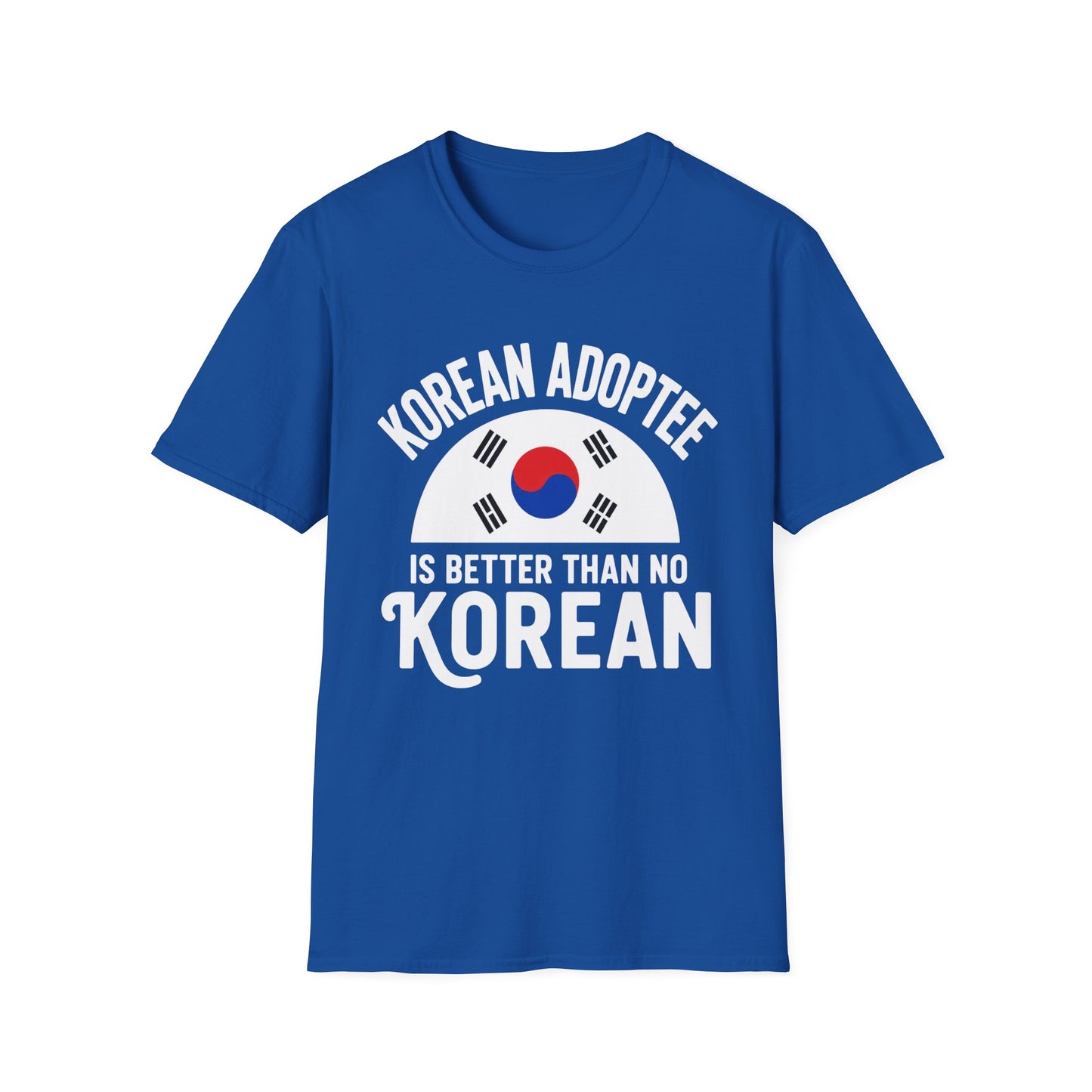 Korean Adoptee T-Shirt – Proud Korean Flag Graphic Tee