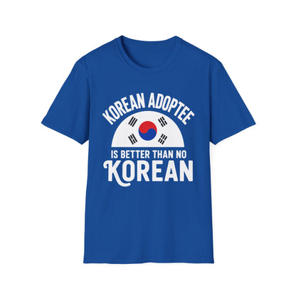 Korean Adoptee T-Shirt – Proud Korean Flag Graphic Tee