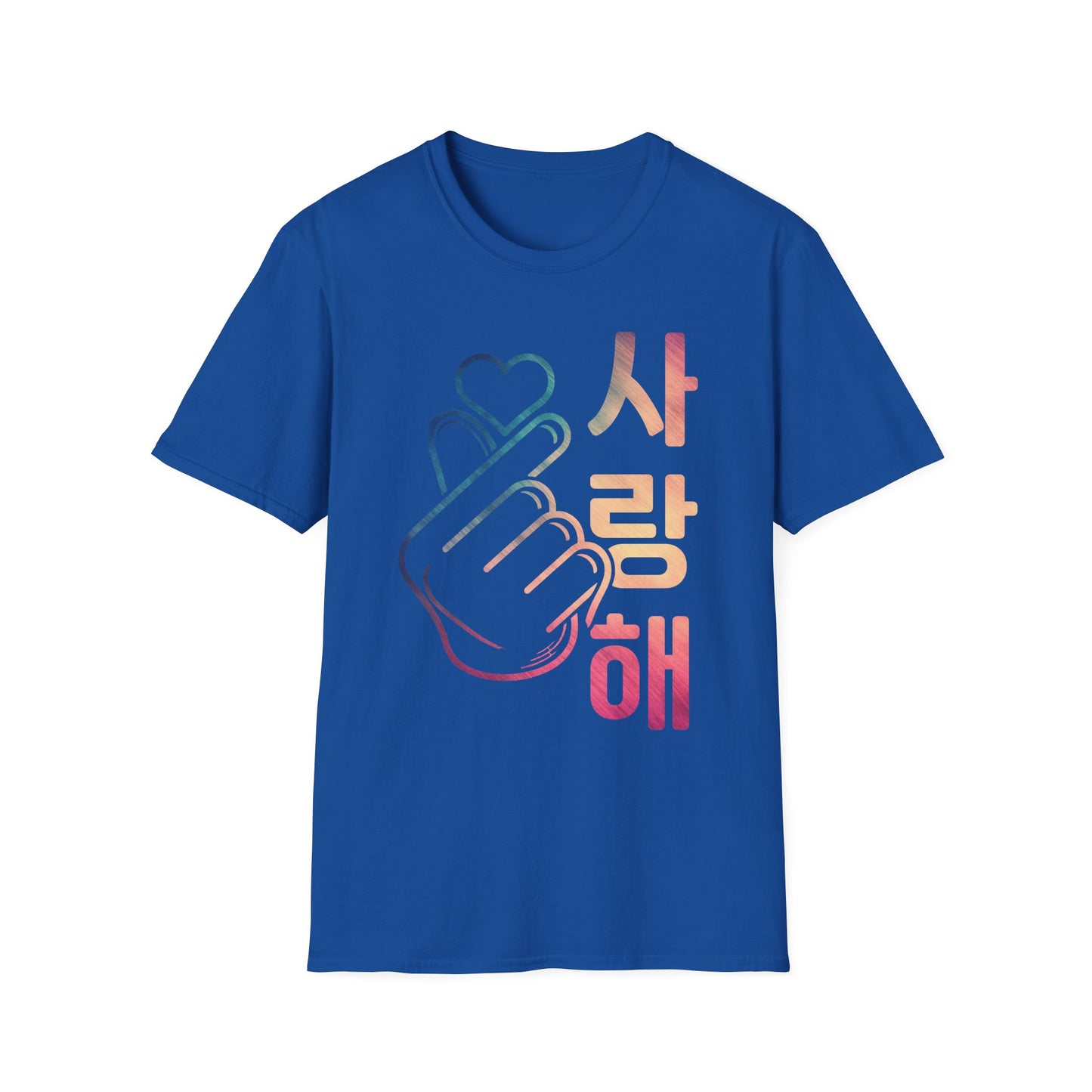 Rainbow Heart Hand Unisex T-Shirt - Perfect for Love Celebrations