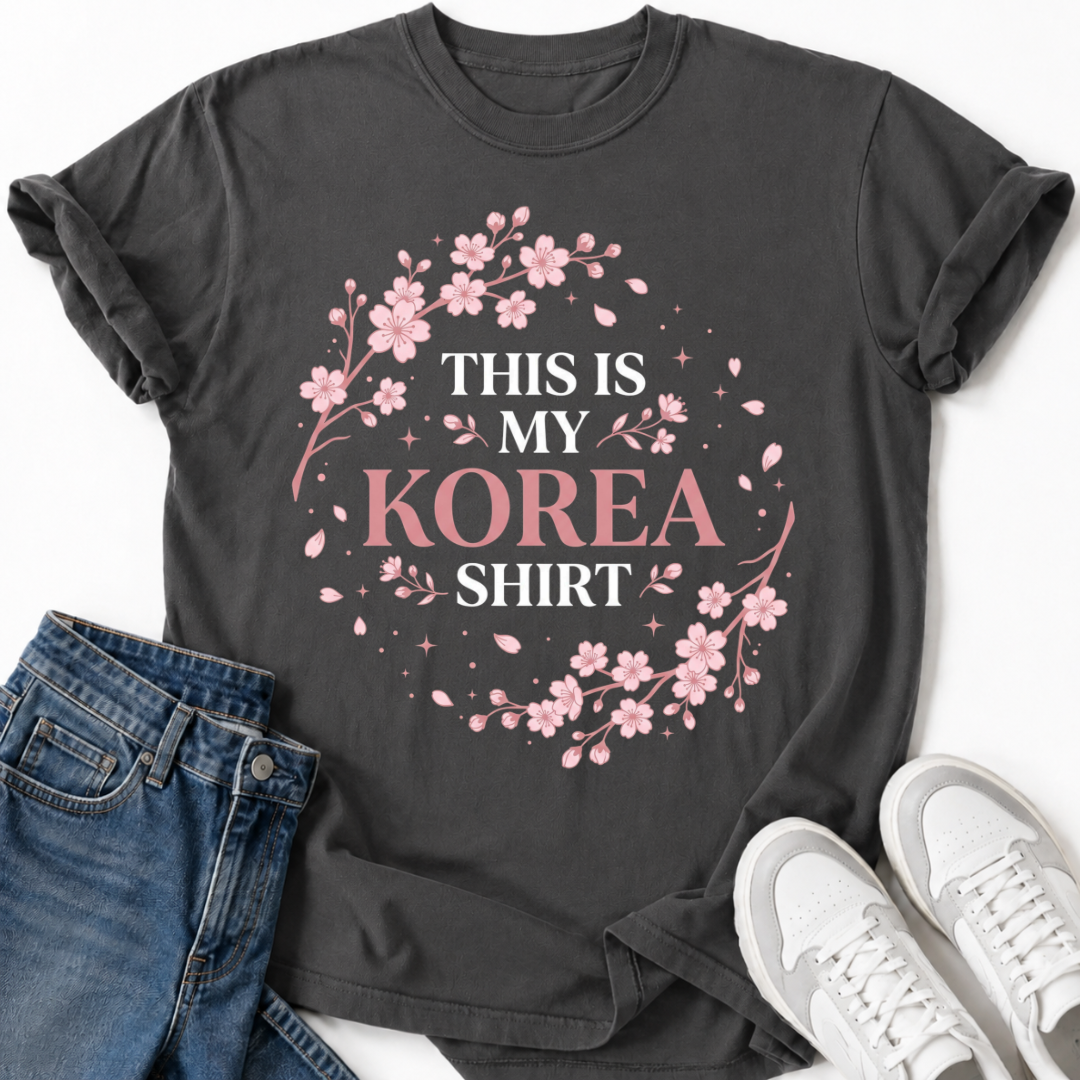 THIS IS MY KOREA T-SHIRT