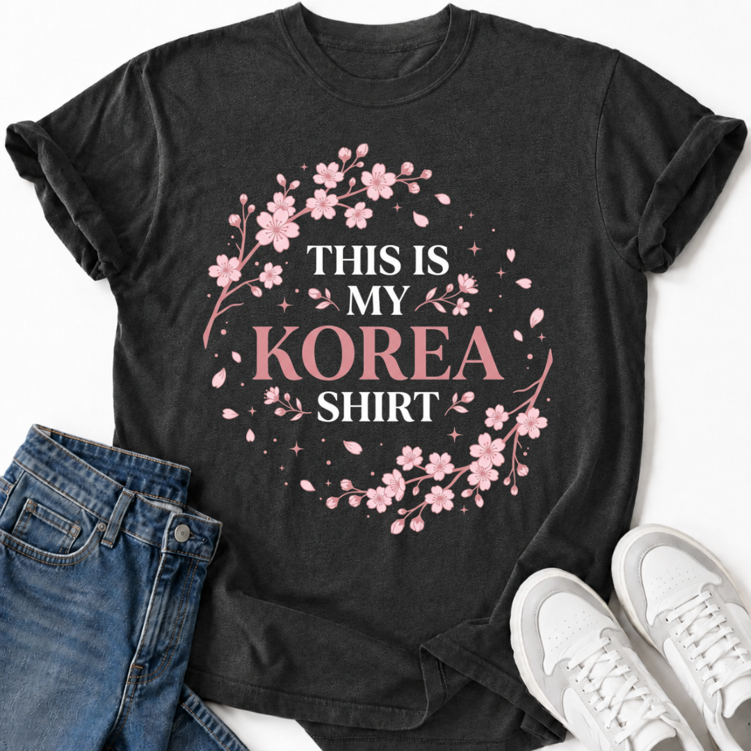 THIS IS MY KOREA T-SHIRT