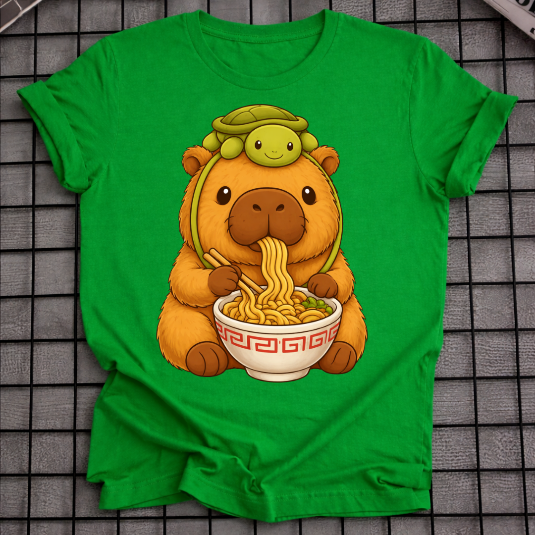 CAPYBARA RAMEN ESSENDES T-SHIRT
