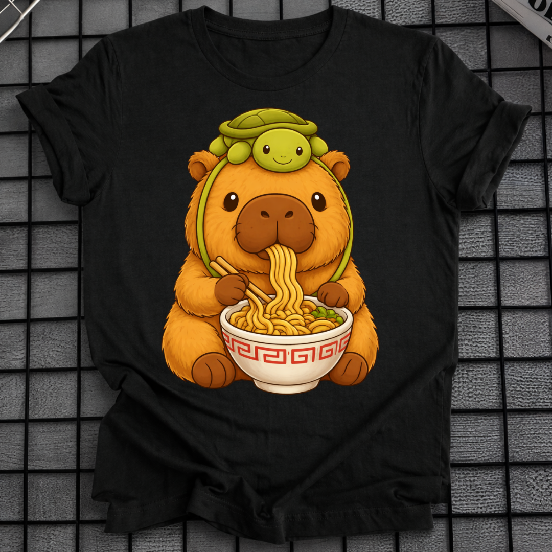 CAPYBARA RAMEN ESSENDES T-SHIRT