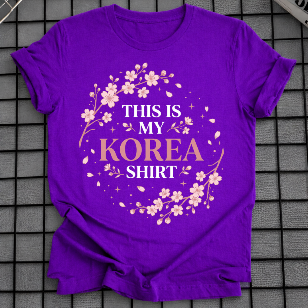 THIS IS MY KOREA T-SHIRT