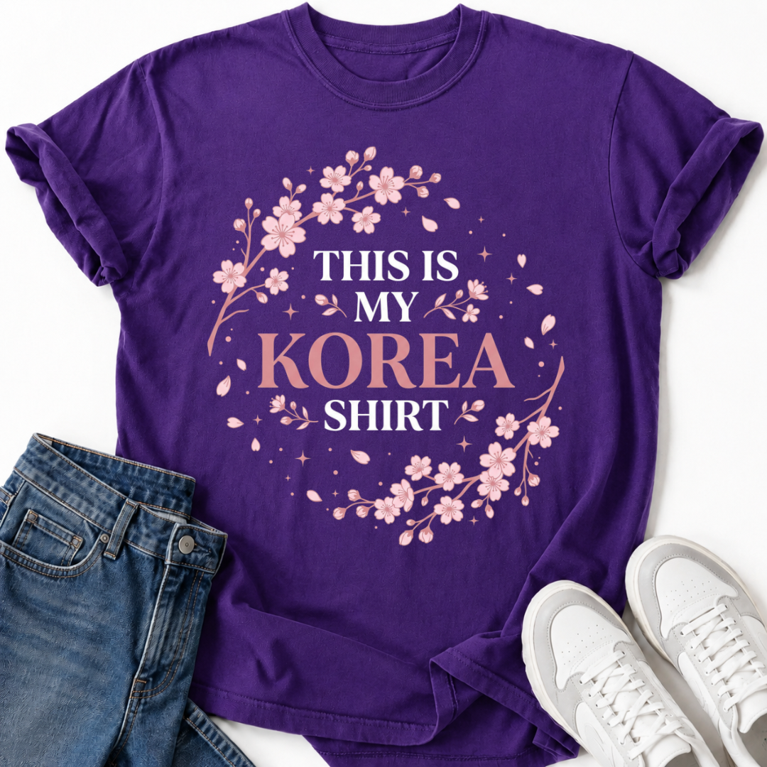 THIS IS MY KOREA T-SHIRT