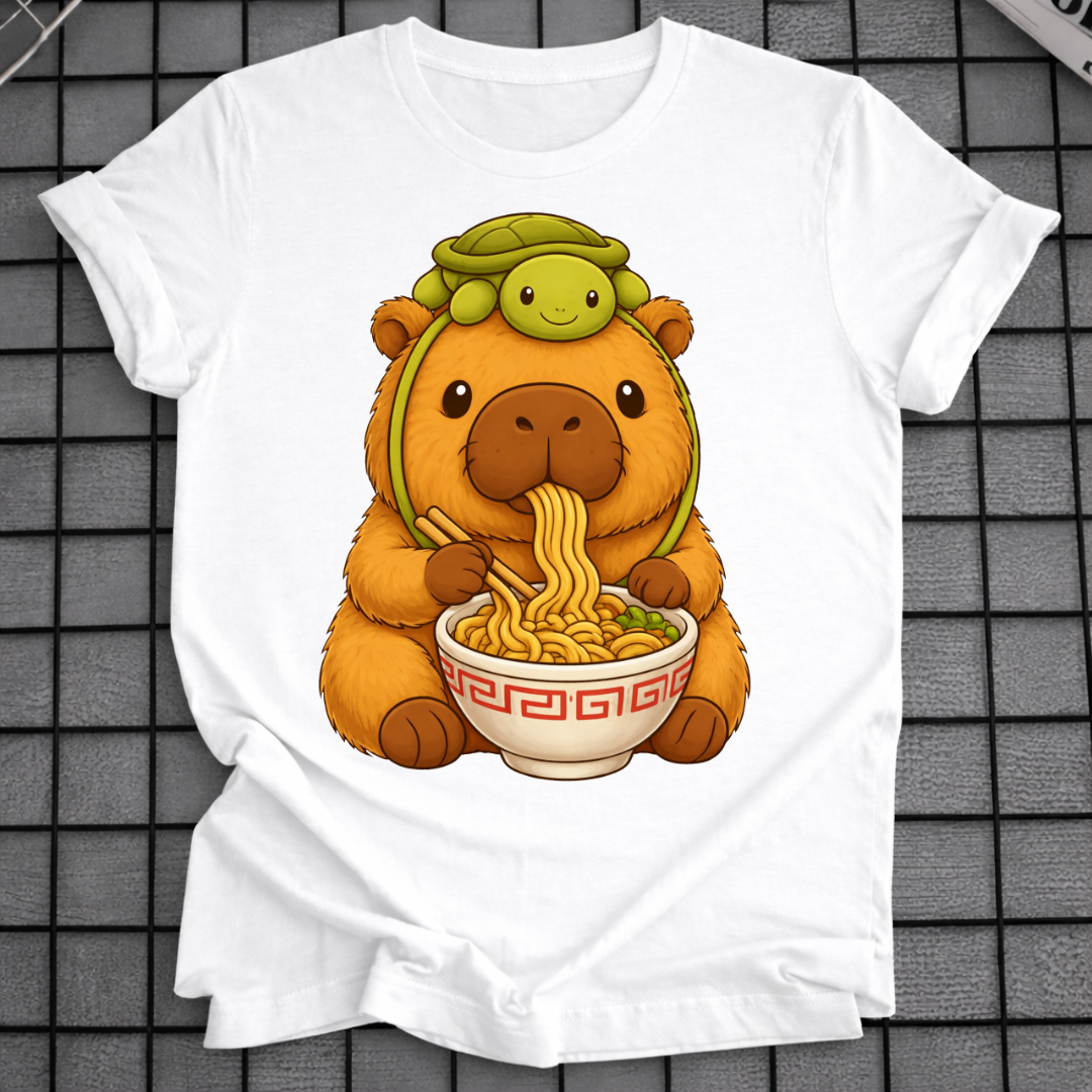 CAPYBARA RAMEN ESSENDES T-SHIRT