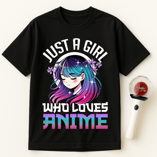 Just a Girl Who Loves Anime Unisex T-Shirt