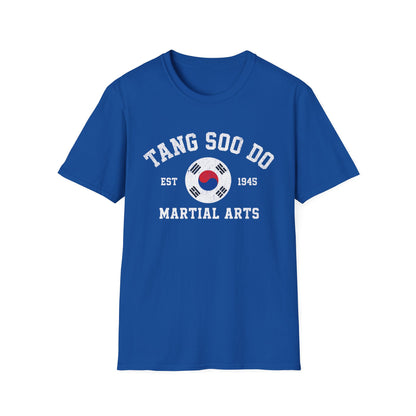 Tang Soo Do Martial Arts T-Shirt – Korean Flag Tae Kwon Do Training Tee (Est. 1945)