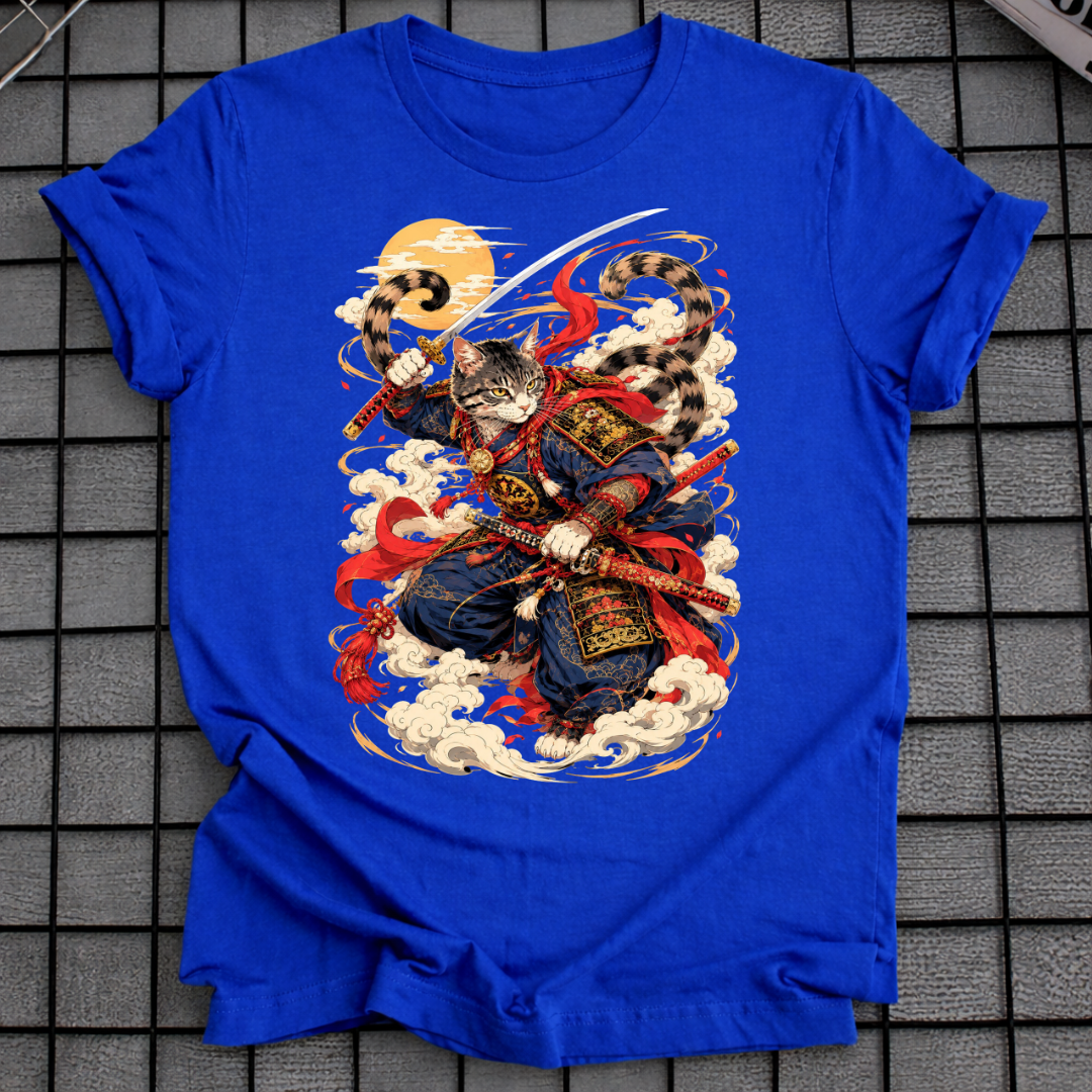 CAT SAMURAI T-SHIRT