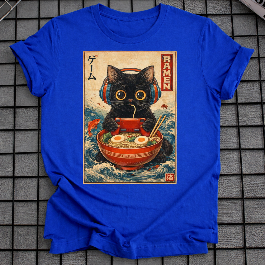 KATZEN-GAMING-RAMEN-T-SHIRT