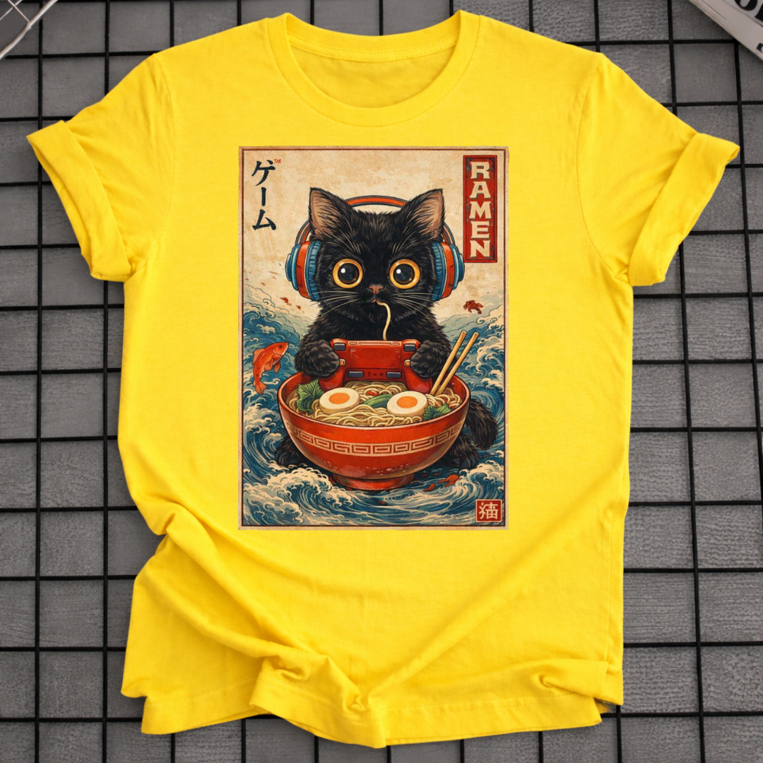 KATZEN-GAMING-RAMEN-T-SHIRT