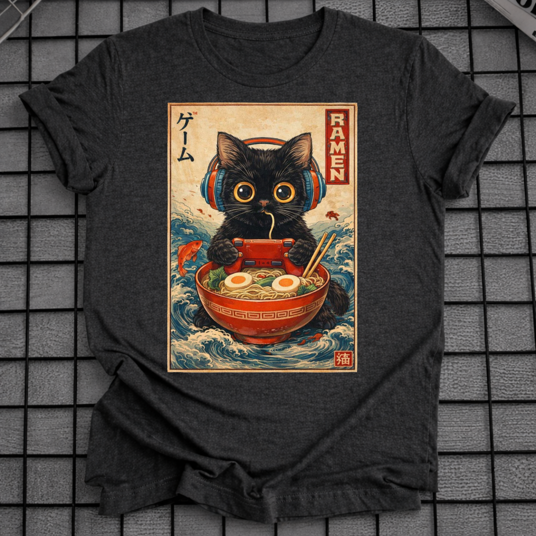 KATZEN-GAMING-RAMEN-T-SHIRT
