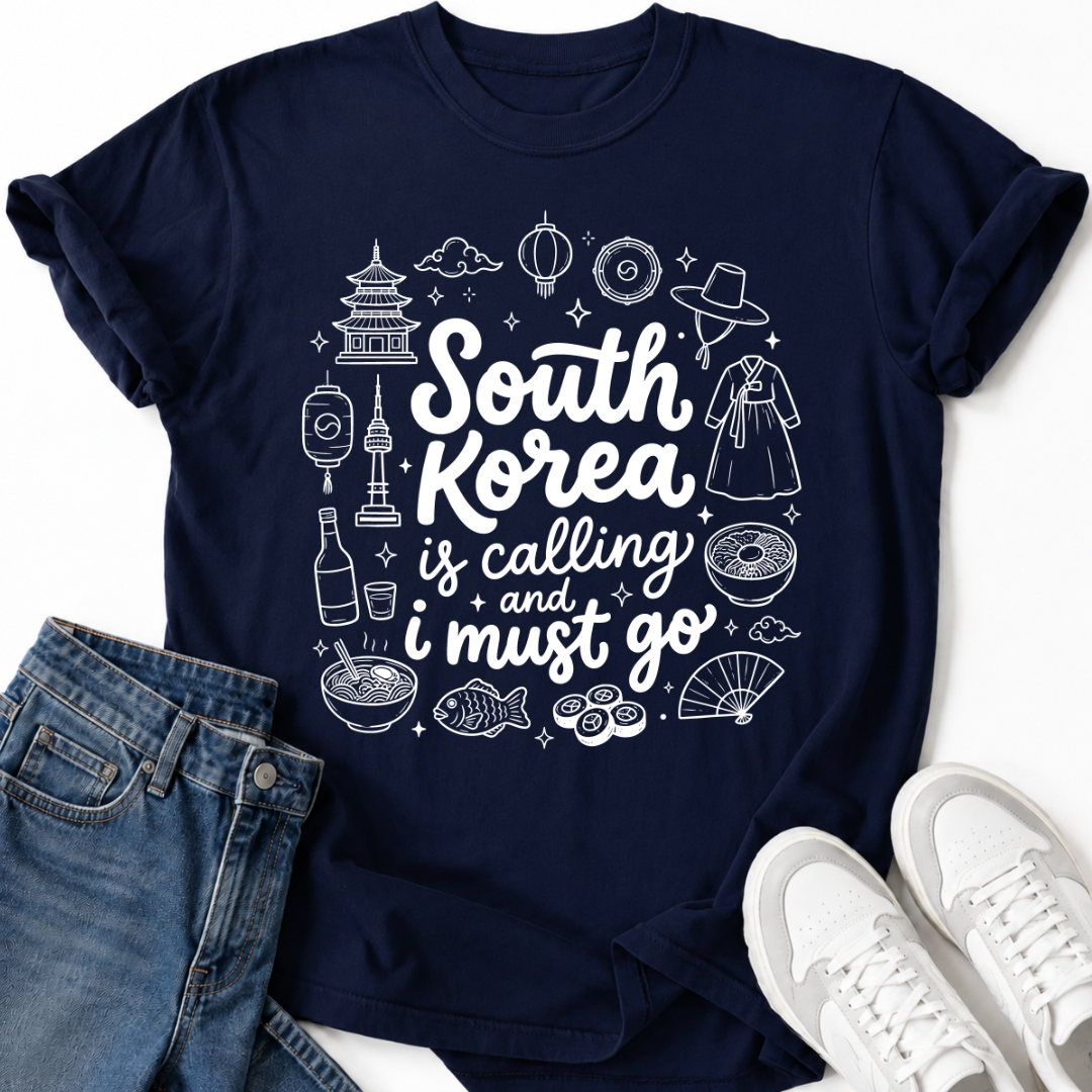 SOUTH KOREA IS CALLING T-SHIRT
