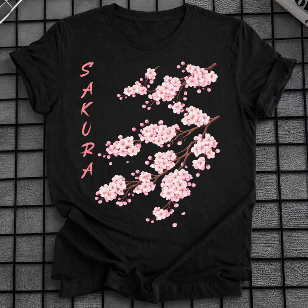 SAKURA CHERRY BLOSSOM T-SHIRT
