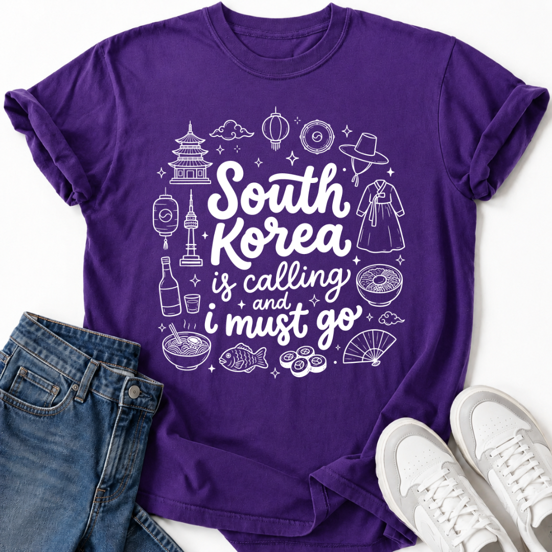 SOUTH KOREA IS CALLING T-SHIRT