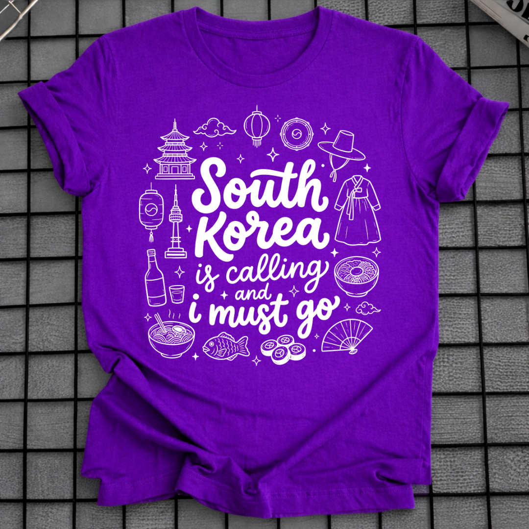 SOUTH KOREA IS CALLING T-SHIRT