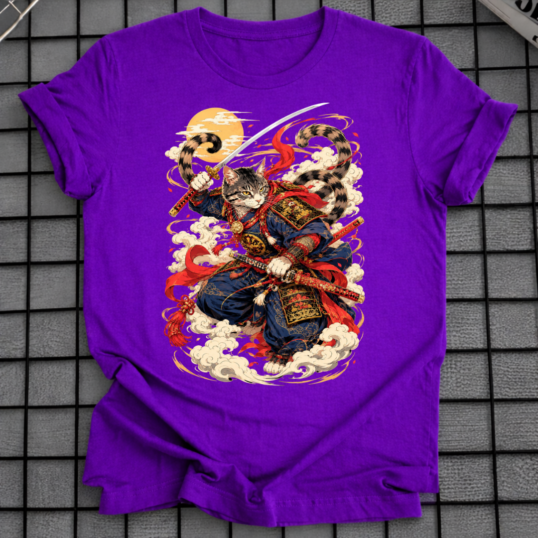 CAT SAMURAI T-SHIRT