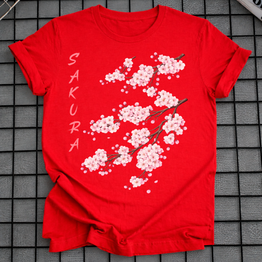 SAKURA CHERRY BLOSSOM T-SHIRT