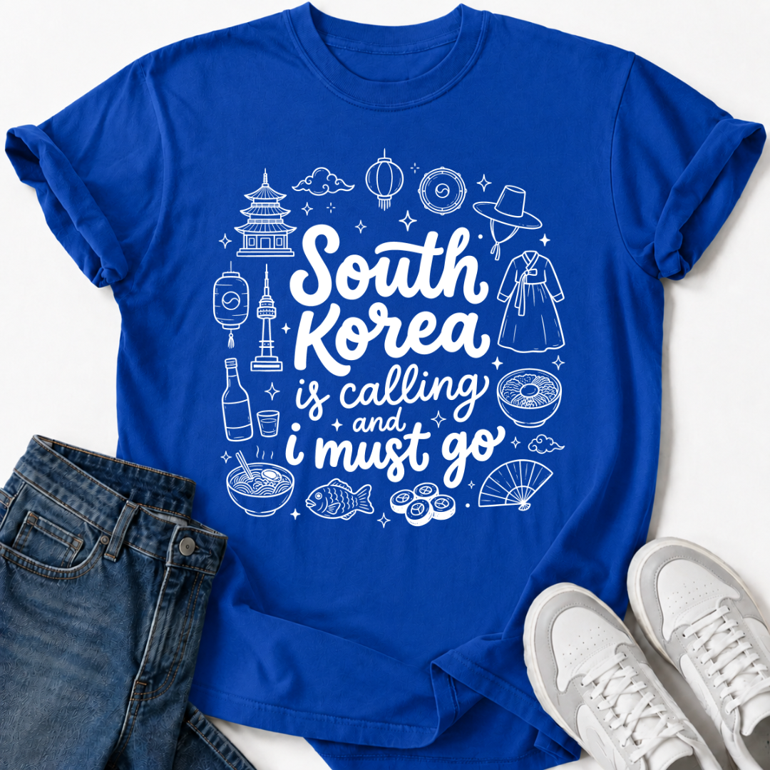 SOUTH KOREA IS CALLING T-SHIRT