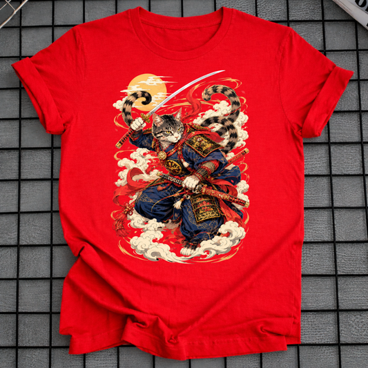 KATZEN-SAMURAI-T-SHIRT