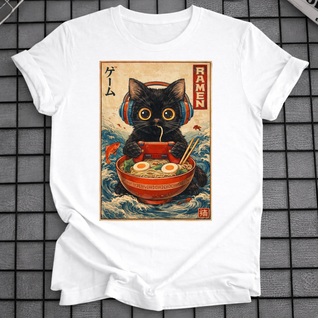 KATZEN-GAMING-RAMEN-T-SHIRT