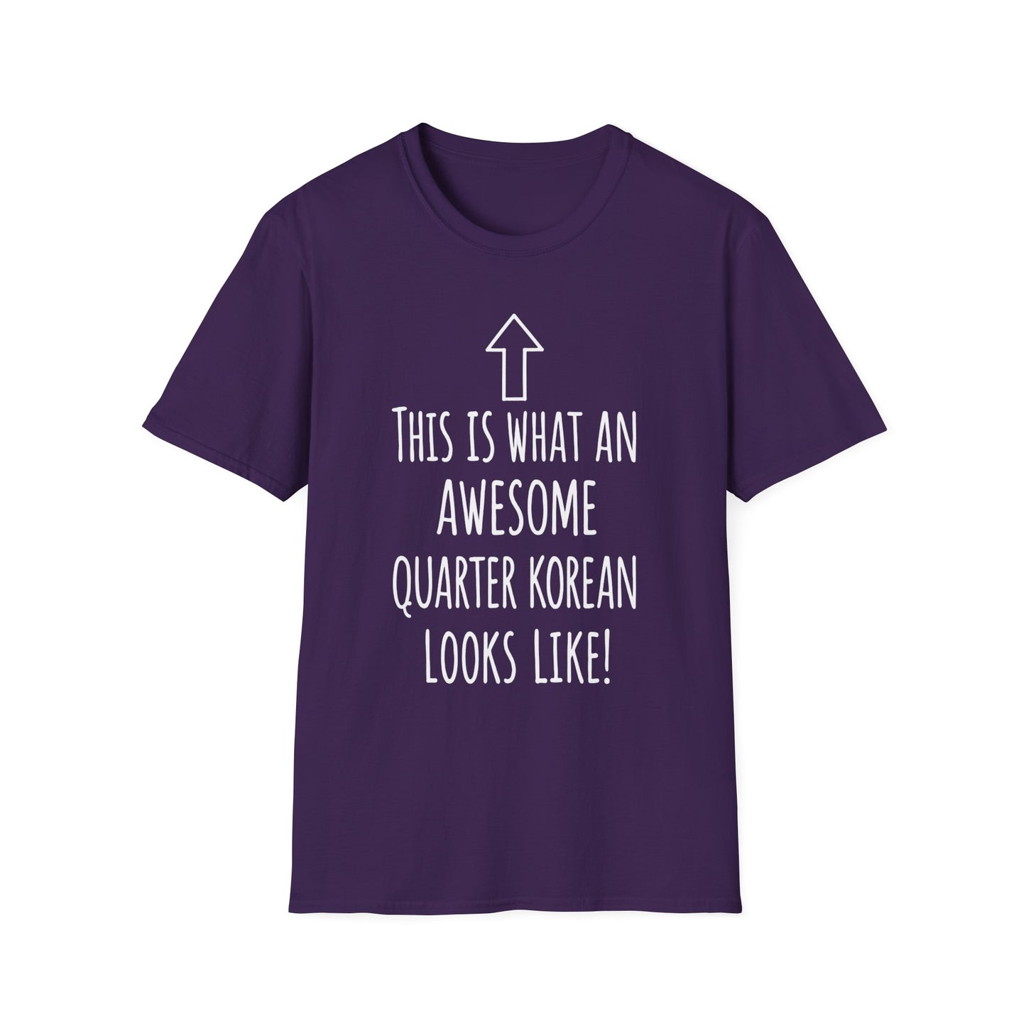 Quarter Korean T-Shirt - "This Is What An Awesome Quarter Korean Looks Like" Graphic Tee