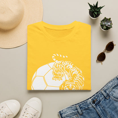 Korea Tiger Soccer T-Shirt — Bold KOREA Football Graphic Tee
