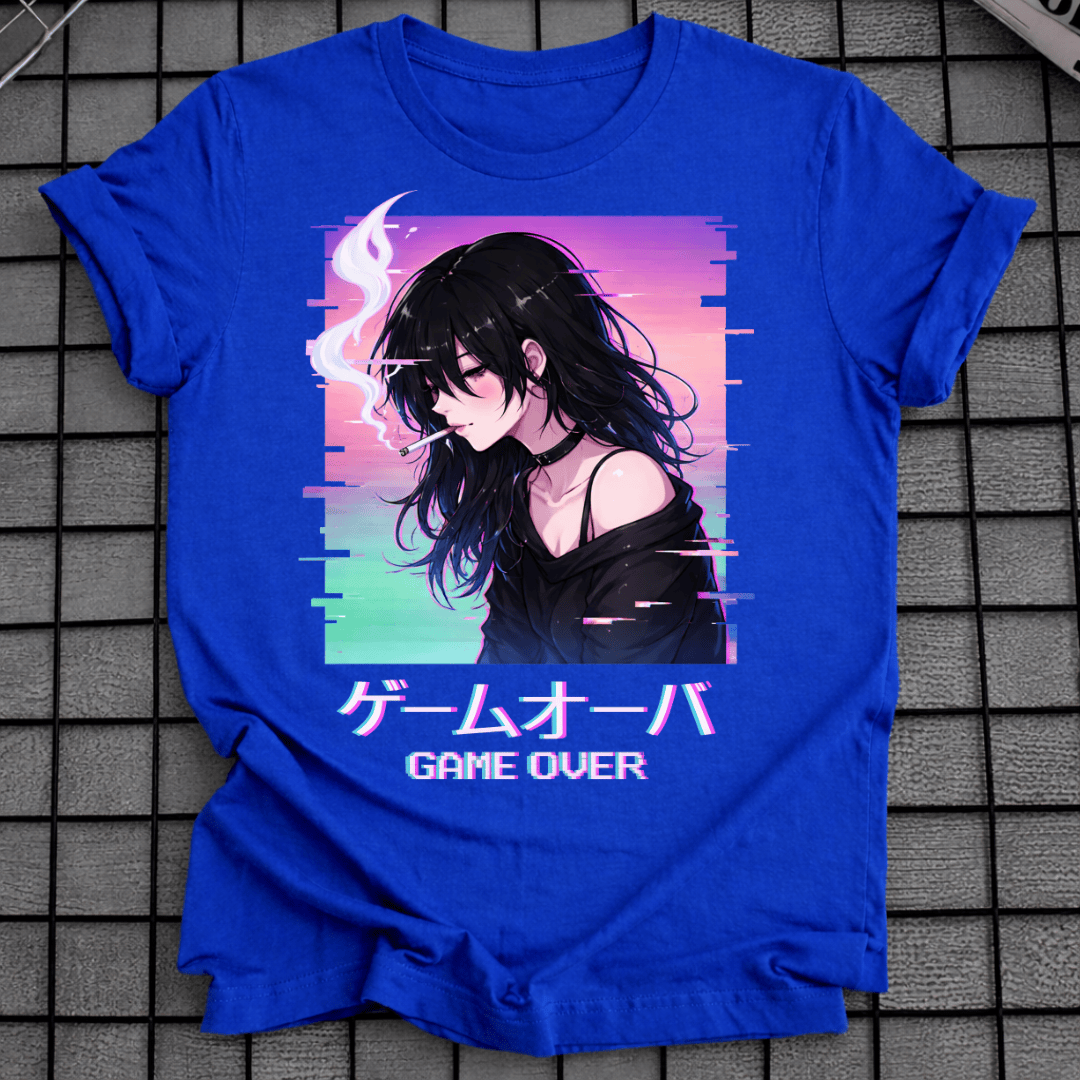 VAPORWAVE SAD ANIME GIRL T-SHIRT