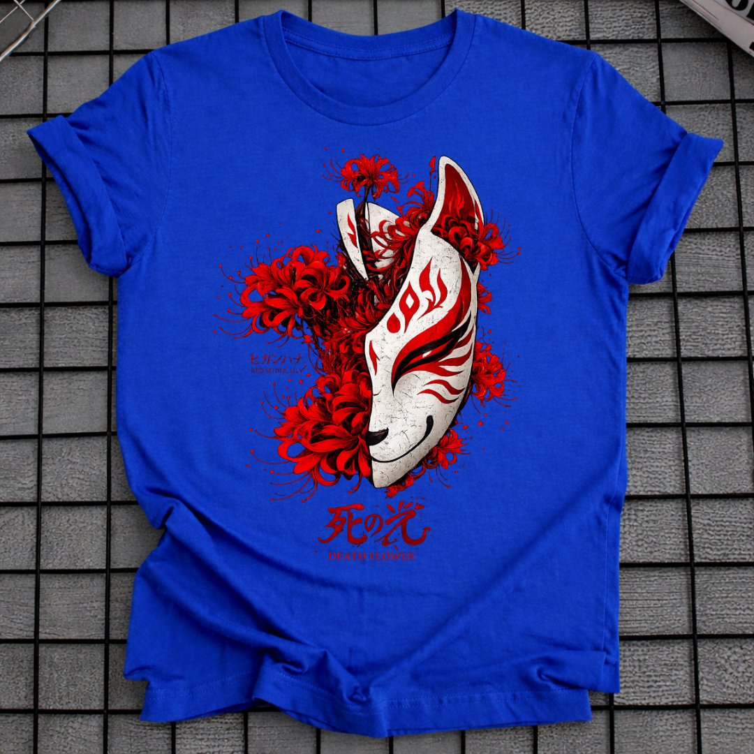 DEATH FLOWER MASK T-SHIRT