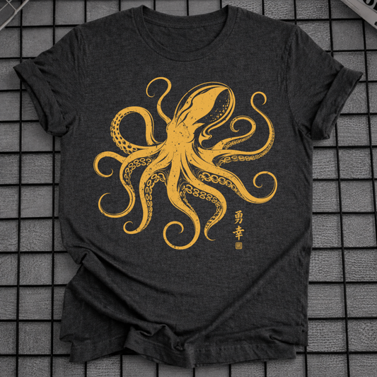 JAPANISCHES OKTOPUS-T-SHIRT