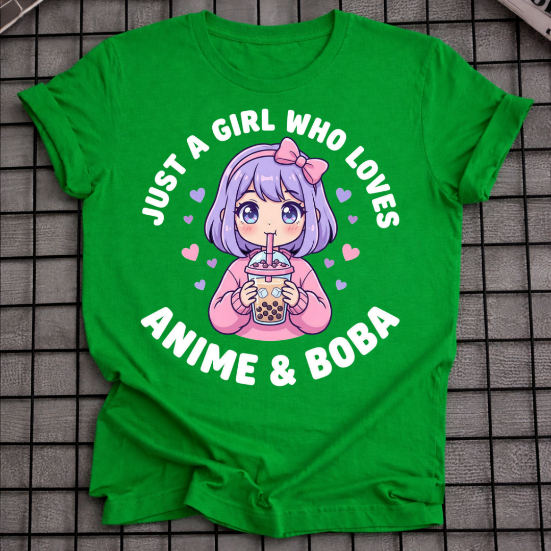 ANIME & BOBA T-SHIRT