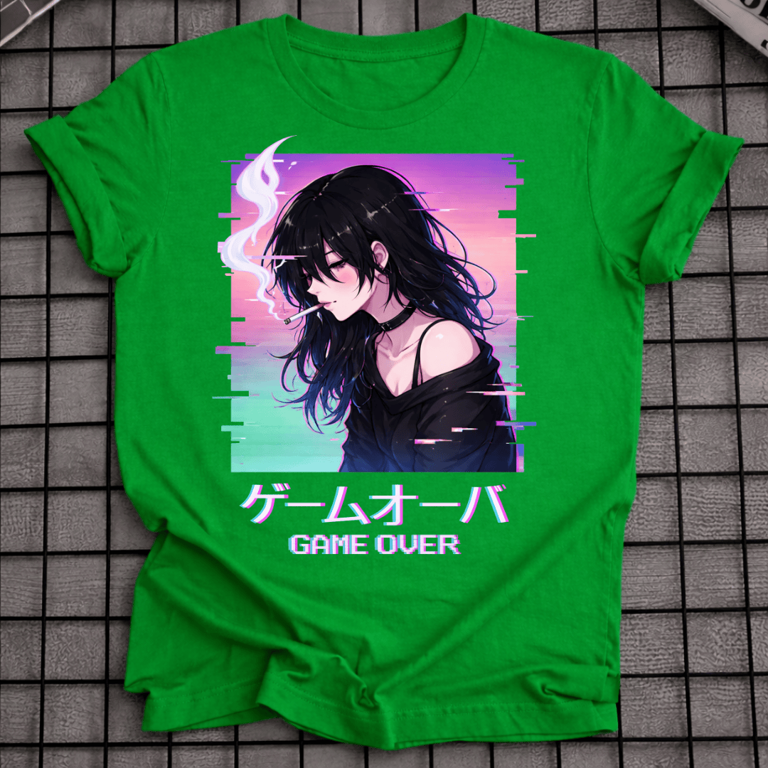 VAPORWAVE SAD ANIME GIRL T-SHIRT