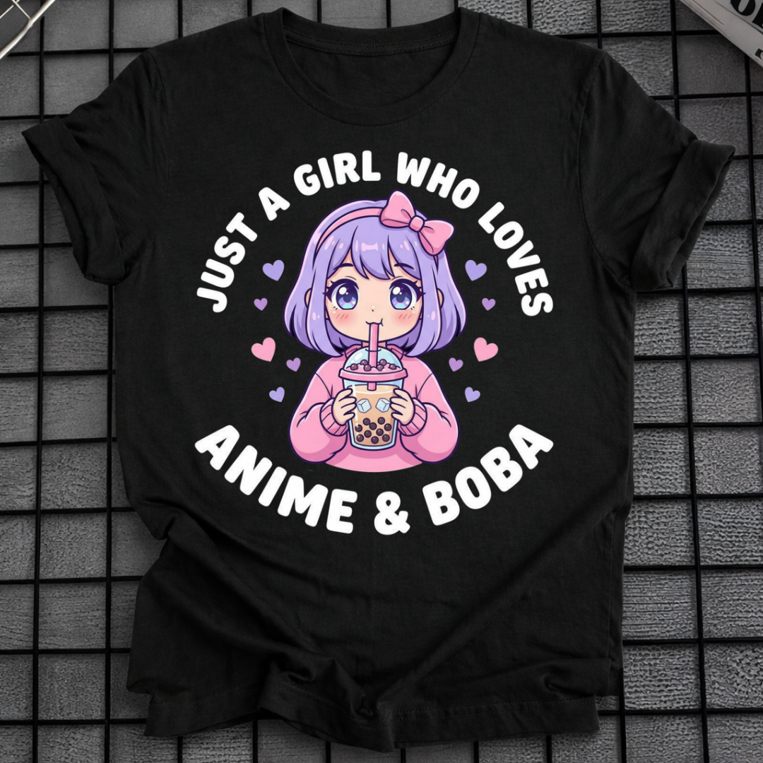 ANIME & BOBA T-SHIRT