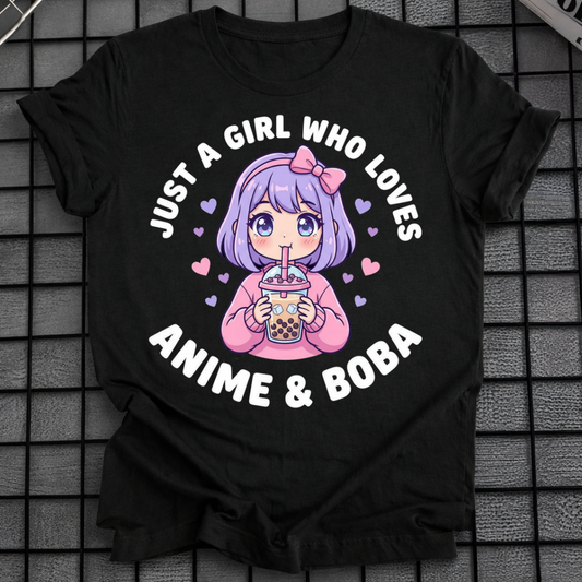 ANIME & BOBA T-SHIRT