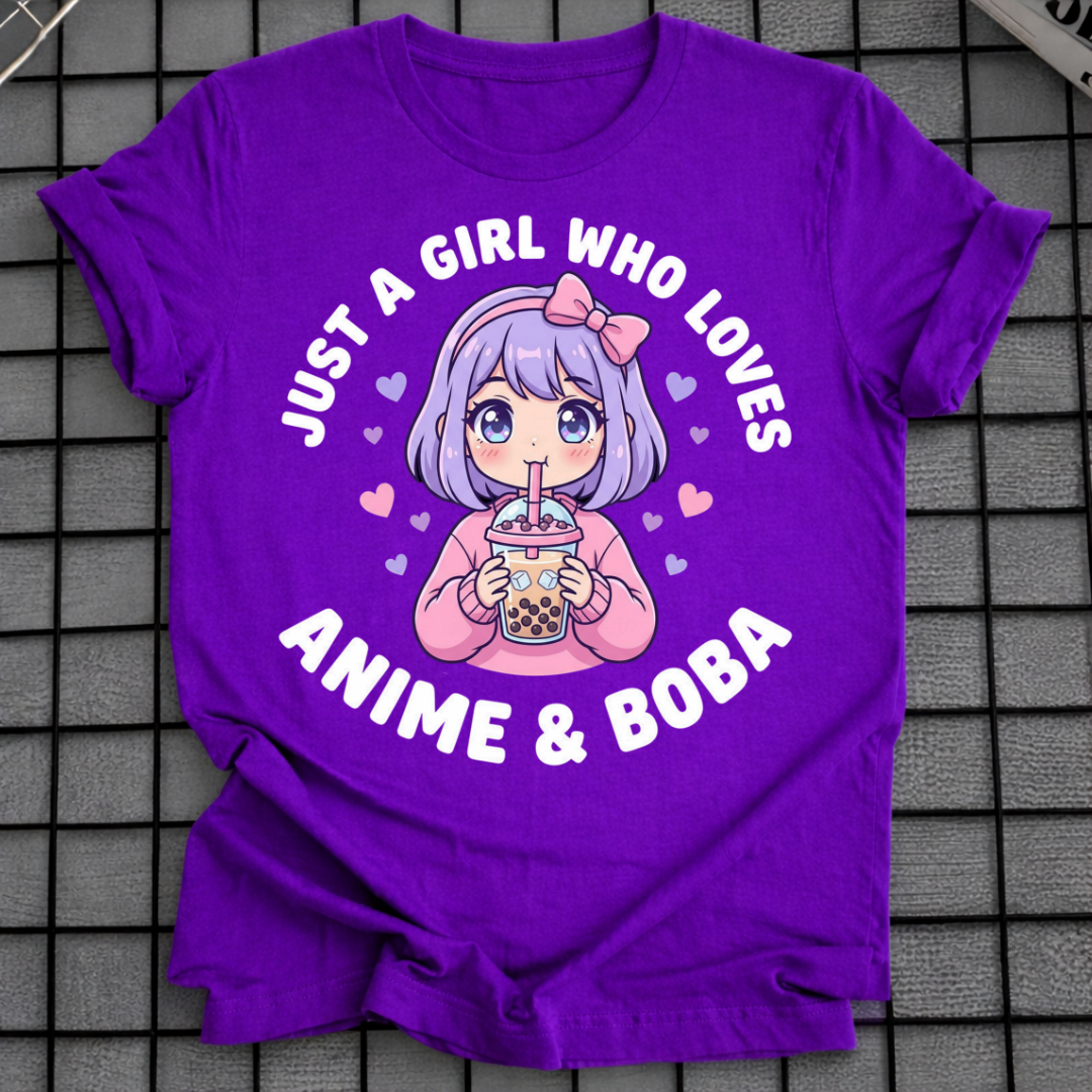 ANIME & BOBA T-SHIRT