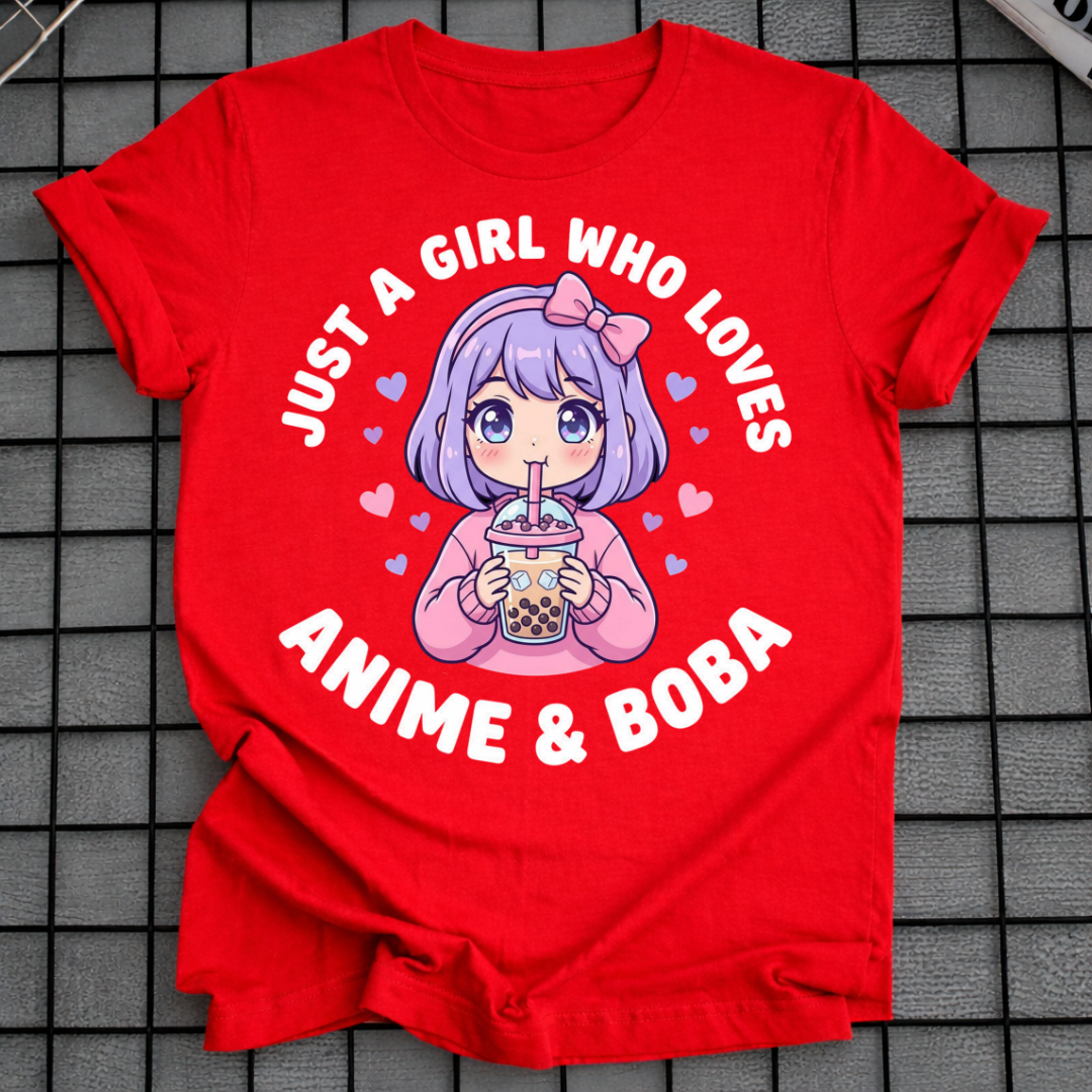 ANIME & BOBA T-SHIRT